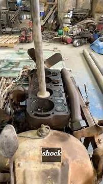 Simple Method to Fix a Seized Engine #shorts #classiccars #vintagecars