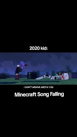 Mesmerizing Minecraft Rainimator Video: Falling
