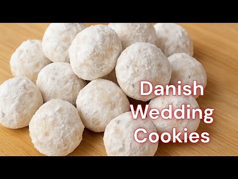👩‍🍳How To Make Danish Wedding Cookies. Absolutely Delicious!