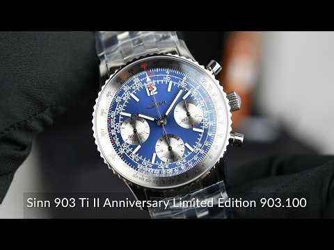 Sinn 903 Ti II Anniversary Limited Edition 903.100