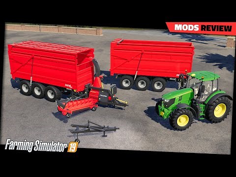 FS19 | Metsjö MetaQ 75 1360 Multi (Loading Wagons) Farming Simulator 19 Mods Review