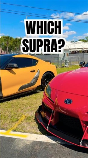 4 Modified Toyota Supra’s🔥
