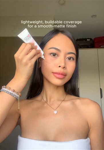 No-makeup makeup look? Achieved! ✨ Just a swipe of Tokyo White’s Tinted Sunscreen for the effortless glow that cares for your skin 💖 #fyp #tintedsunscreen #tintedsunscreen #tokyowhiteglow