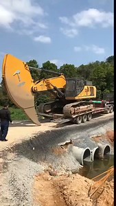 Amazing Excavator driving down | Discover Life