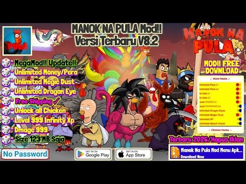 Manok Na Pula Update V8.2 Mod Menu Apk Unlimited Money, Magic Dust, Dragon Eye, Level 999, One Hit !