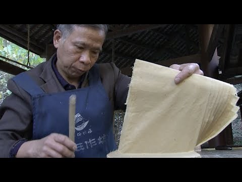 The Birthplace of Ancient Chinese Paper-Making and Its Inheritor