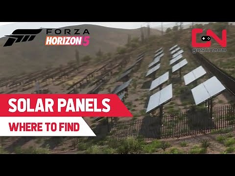 Solar Panel Locations Forza Horizon 5