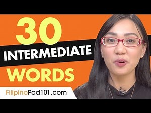 30 Intermediate Filipino Words (Useful Vocabulary)