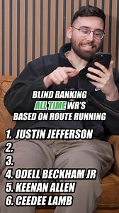 Blindly Ranking ALL-TIME Route Runners 🏈 | Pick a Side