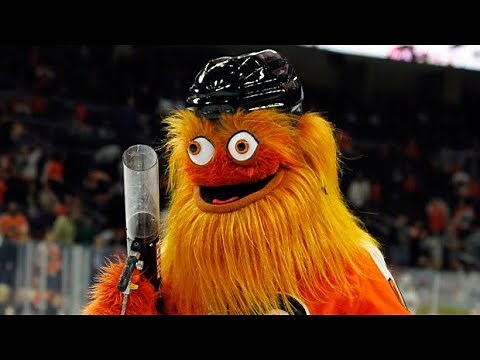 'Gritty' debuts as Philadelphia Flyers new mascot