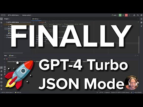 Finally! How to Leverage JSON Mode in OpenAI's New GPT 4 Turbo 128k