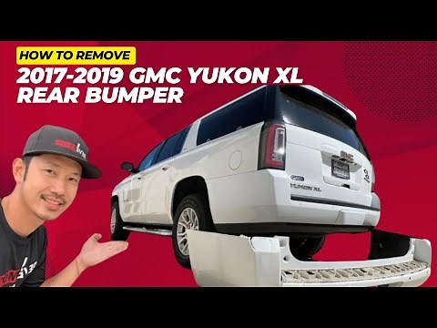 2017-2019 GMC Yukon XL Rear Bumper Removal | Easy DIY for Beginners with Simple Tools