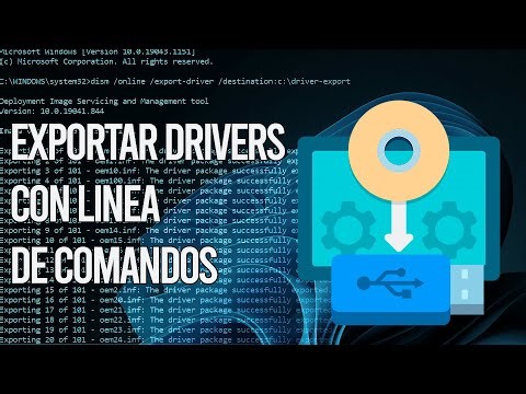 How to export Windows 10/11 drivers with a command