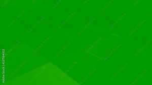 Animated abstract geometric green background. Looped video. Vector illustration.