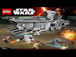 LEGO Instructions - Star Wars - 75103 - First Order Transporter - Episode VII