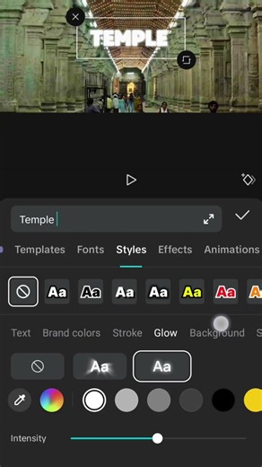 How to edit text glow effect in capcut #tutorial #telugu #editing #edit #videoediting #viral