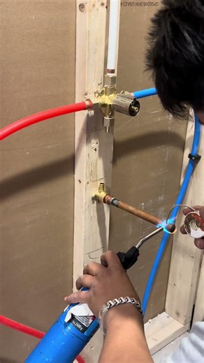Installing Tub Spout #tub #spout #plumbing #homeimprovement #bathroom