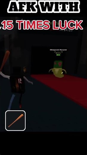 AFK WITH 15X LUCK #giveaway #roblox #stealabrainrot