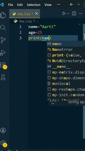 Variable in Python | Python for Beginners #shorts