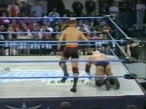 It's June 17th, 2000 and and WCW Worldwide presents another exclusive match between Chris Candido and "a young man who's been quite impressive on the independent circuit" - Christopher Daniels. | Retro Pro Wrestling