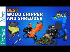 ✅ Top 5 Best Wood Chipper and Shredder Reviews 2024 [Buying Guide]