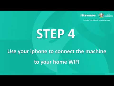 Hisense Dehumidifier and Portable Air Conditioner - Connect to WIFI by iphone