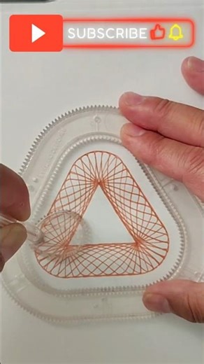 Spirograph Plot Twist: You Won't Guess The Shape! 📐🌀 #Shorts #satisfying