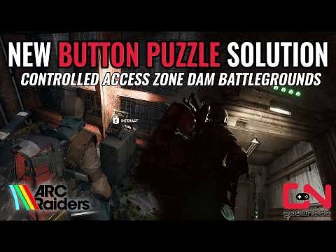NEW Secret Room Button Puzzle Solution in Arc Raiders Dam Battlegrounds Controlled Access Zone