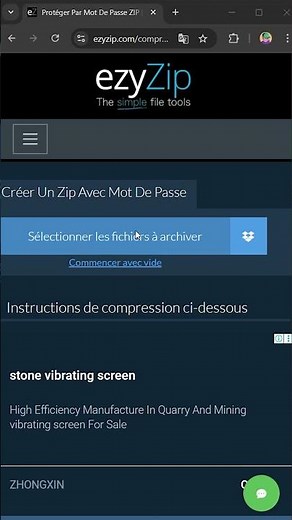 📦 Créez Des Fichiers ZIP Protégés Par Mot De Passe │ Aucune Installation De Logiciel Requise