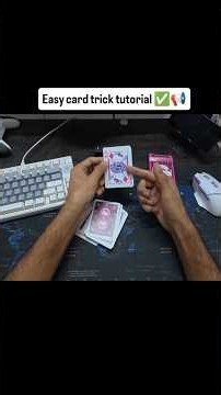 easy card trick tutorial ✅