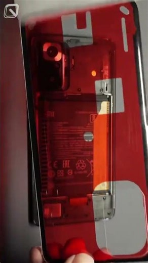 #redmi note 10 glass back #smartphone