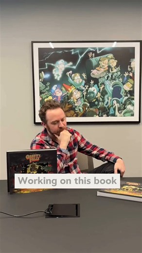 .@DisneyBooks interviewed "GRAVITY FALLS" creator @_AlexHirsch on the process of finally making "The Art of Gravity Falls" and revisiting the old boxes of the show which included scrapped characters. 🎨🌲🌈"The Art of Gravity Falls" releases September 15.#GravityFalls