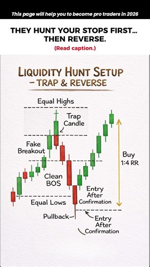 Stop Loss Hunting Explained in 30 Seconds.