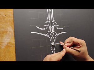 Pinstriping Design - Step by Step