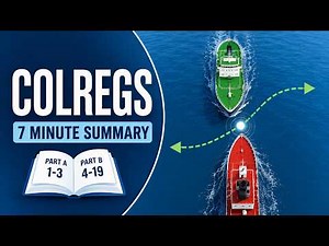 COLREGs Explained in 7 Minutes | Rules of the Road Made Simple