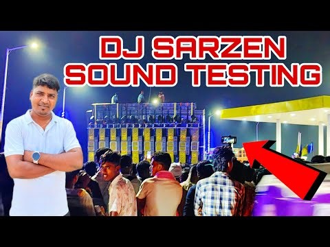 Dj Sarzen Sound Testing Odisha Bhadrak Motto Mela Bapi Dj Vlogs 