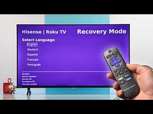 Hisense Roku TV: How to Enter Recovery Mode!