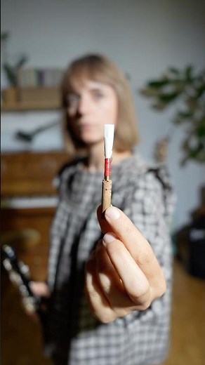 Synthetic vs Wood - testing the new LnK reed. I love it! #oboe #oboereed #lnk #reeds