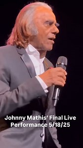 1.1K reactions · 194 comments | The incredible #JohnnyMathis has retired from live performances. Here he is singing Misty one last time. | Raymond Arroyo | Facebook
