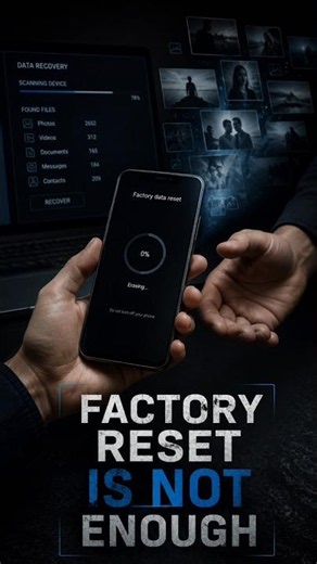 DAY 254 Factory Reset Ke Baad Bhi Data Recover Ho Sakta Hai 😨