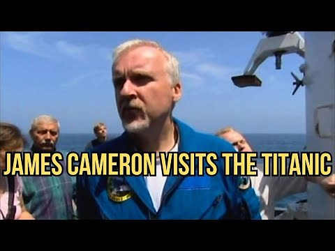 James Cameron and Tony Robinson visit the Titanic