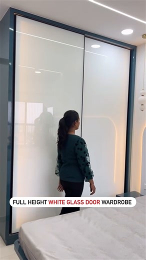 sliding wardrobe door #slidingdoor #glassdivider #homedecor #interiordesign