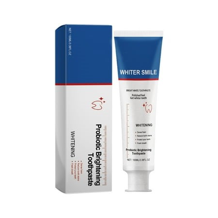 TechWave Probiotic Toothpaste For Deep Cleaning Of Yellow Stains And Of Teeth And Fresh Breath Stain Removal ning Toothpaste Bleeding Gums Toothpaste Fluoride Gel for Adults Tooth ning Toothpaste for - Walmart.ca