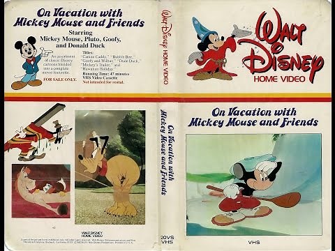 Opening to On Vacation with Mickey Mouse and Friends 1981 VHS