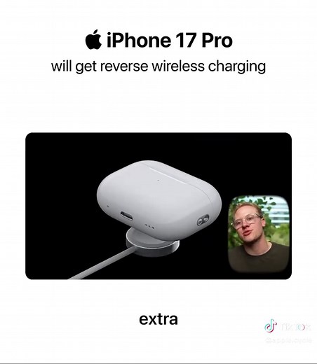 iPhone 17 Pro Features Reverse Wireless Charging