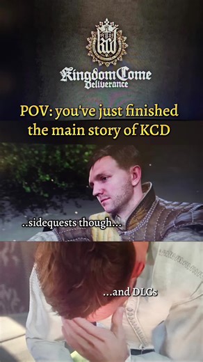 I finally got to the end of KCD1 today after I was playing it randomly throughout the year on a borrowed PC.😅 As you can probably guess, this is definitely not the end, though.😆 This game just has so much to offer and I got some more work yet to do in the Sasau region.⚔️ Audentes fortuna iuvat! #kcd1 #kingdomcome #henryofskalitz #bohemia #kingdomcomedeliverance