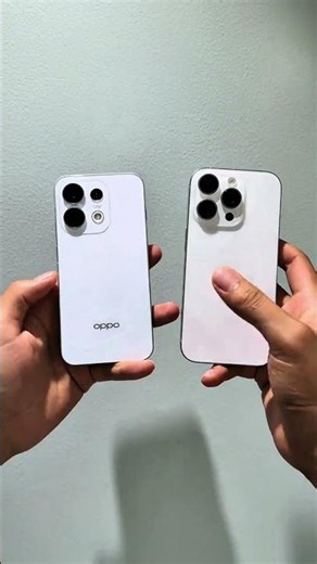 iPhone 16 Pro Max vs OPPO Reno 16 🔥 Design Comparison!