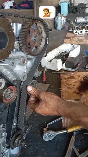 385K views · 2.4K reactions | Use a household tool to install the timing belt in place. #everyoneシ゚viralシviralシfypシ゚viralシal #everyonefollowers #everyoneシ゚viralシviralシfypシ゚viralシalシ @ | Anwer Anwer | Facebook