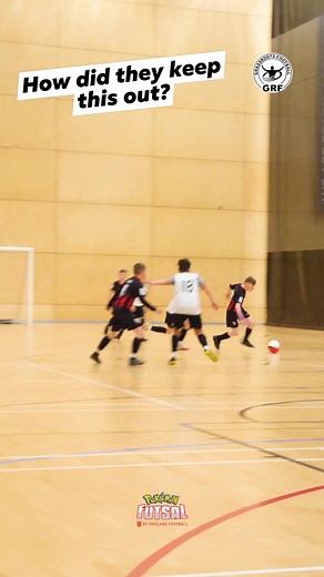 38K views · 73 reactions | How did they keep this out?? Filmed at the Pokémon Futsal Cup. #Pokemon #Mastertheball #Englandfootball #NorthumberlandFA | Grassroots Football UK | Facebook