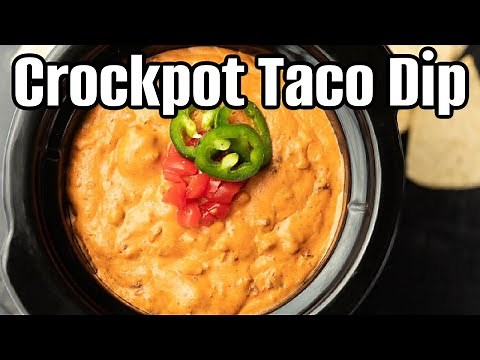 Slow-Cooker Taco Dip: Crowd-Pleaser Recipe